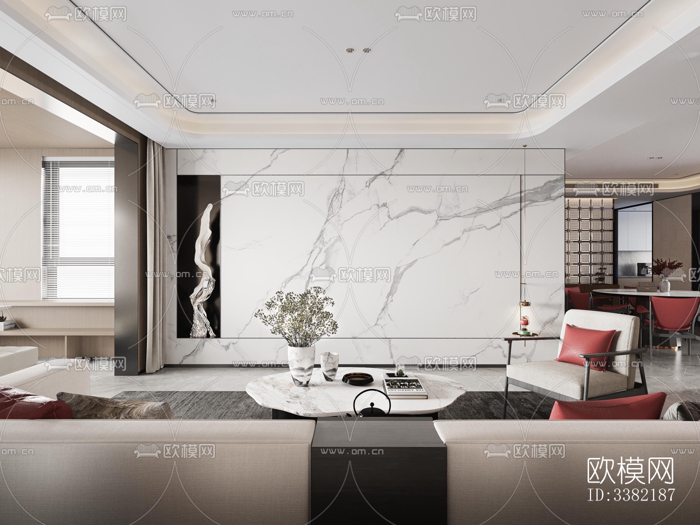 现代别墅效果图下载（渲染图10）