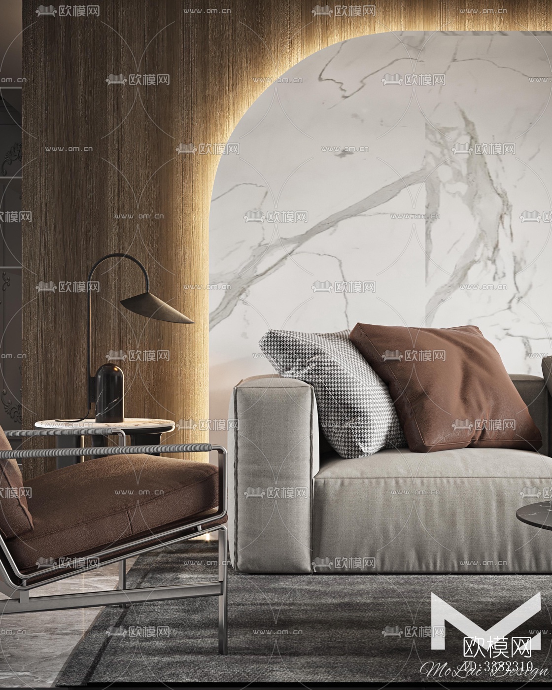 现代别墅效果图下载（渲染图4）