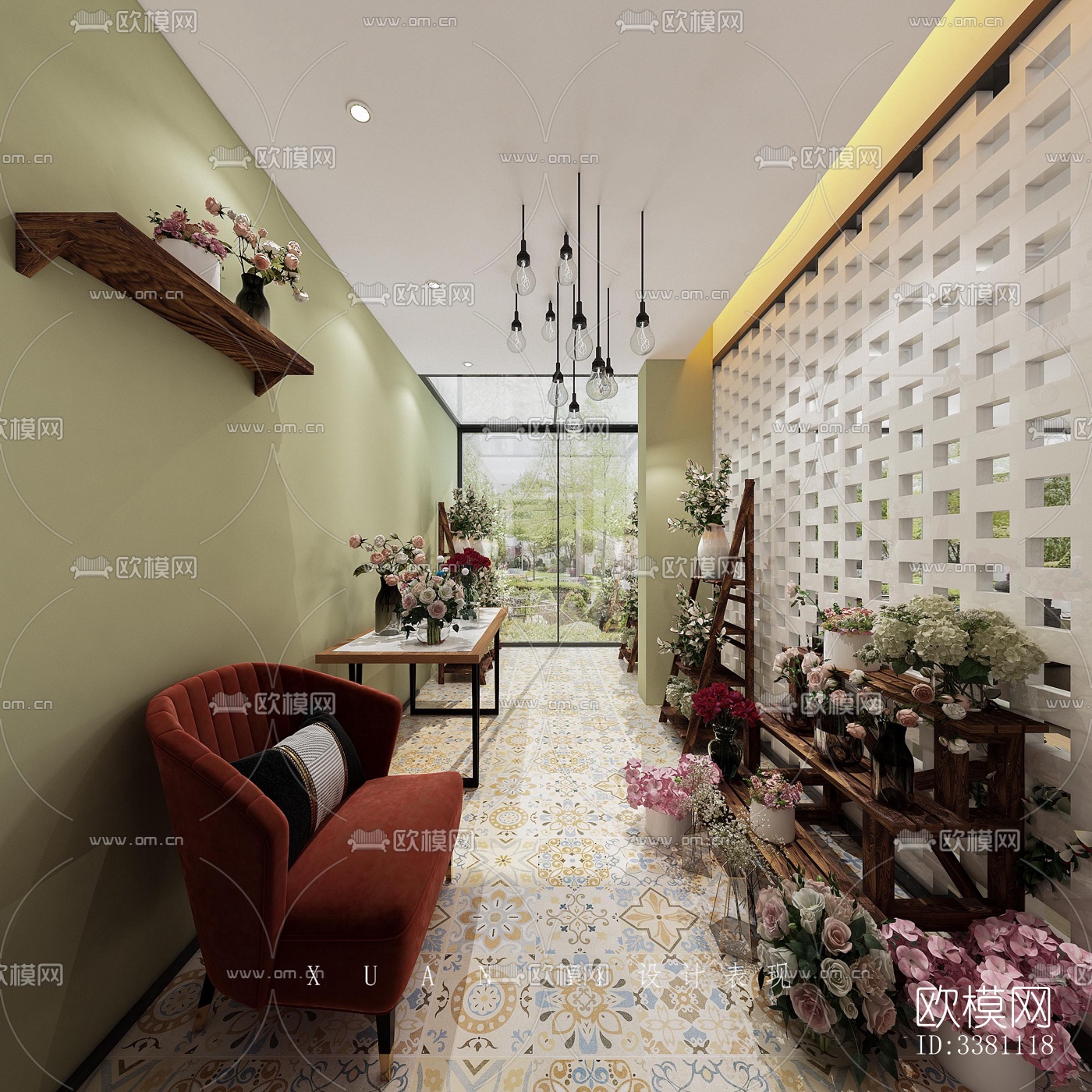 现代别墅效果图下载（渲染图7）