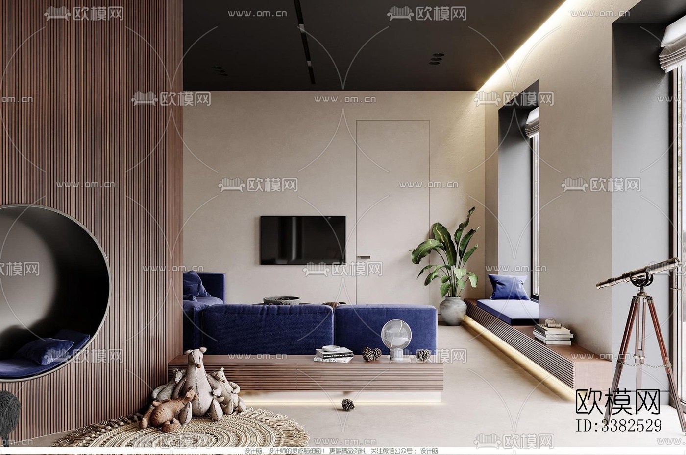 现代别墅效果图下载（渲染图2）