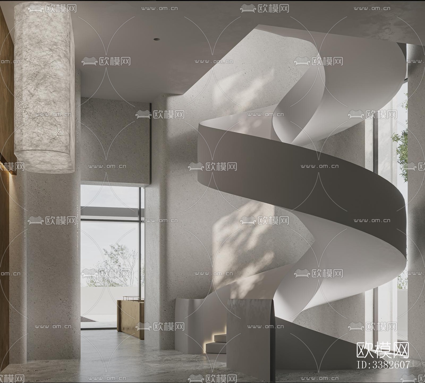 现代别墅效果图下载（渲染图6）