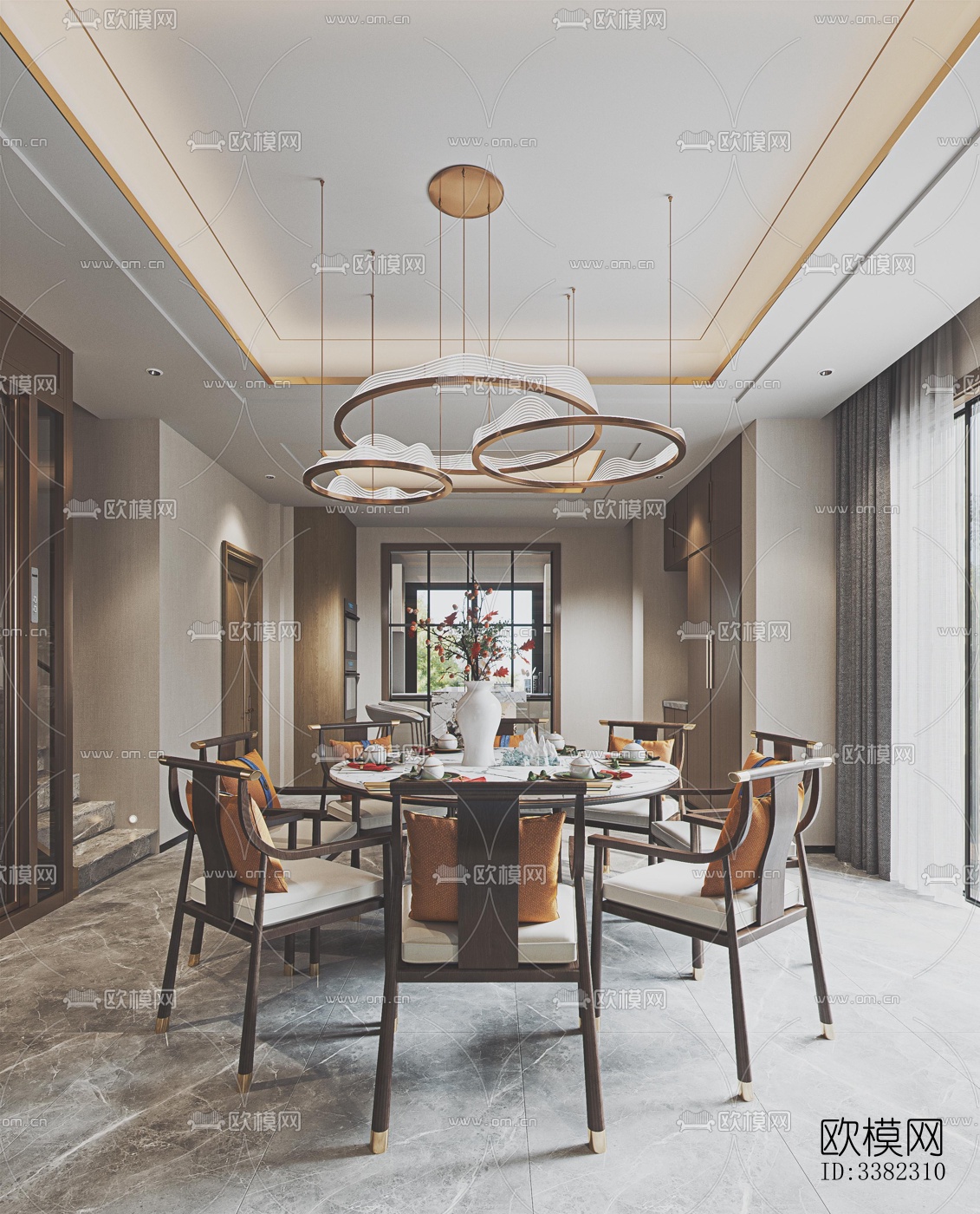 现代别墅效果图下载（渲染图10）