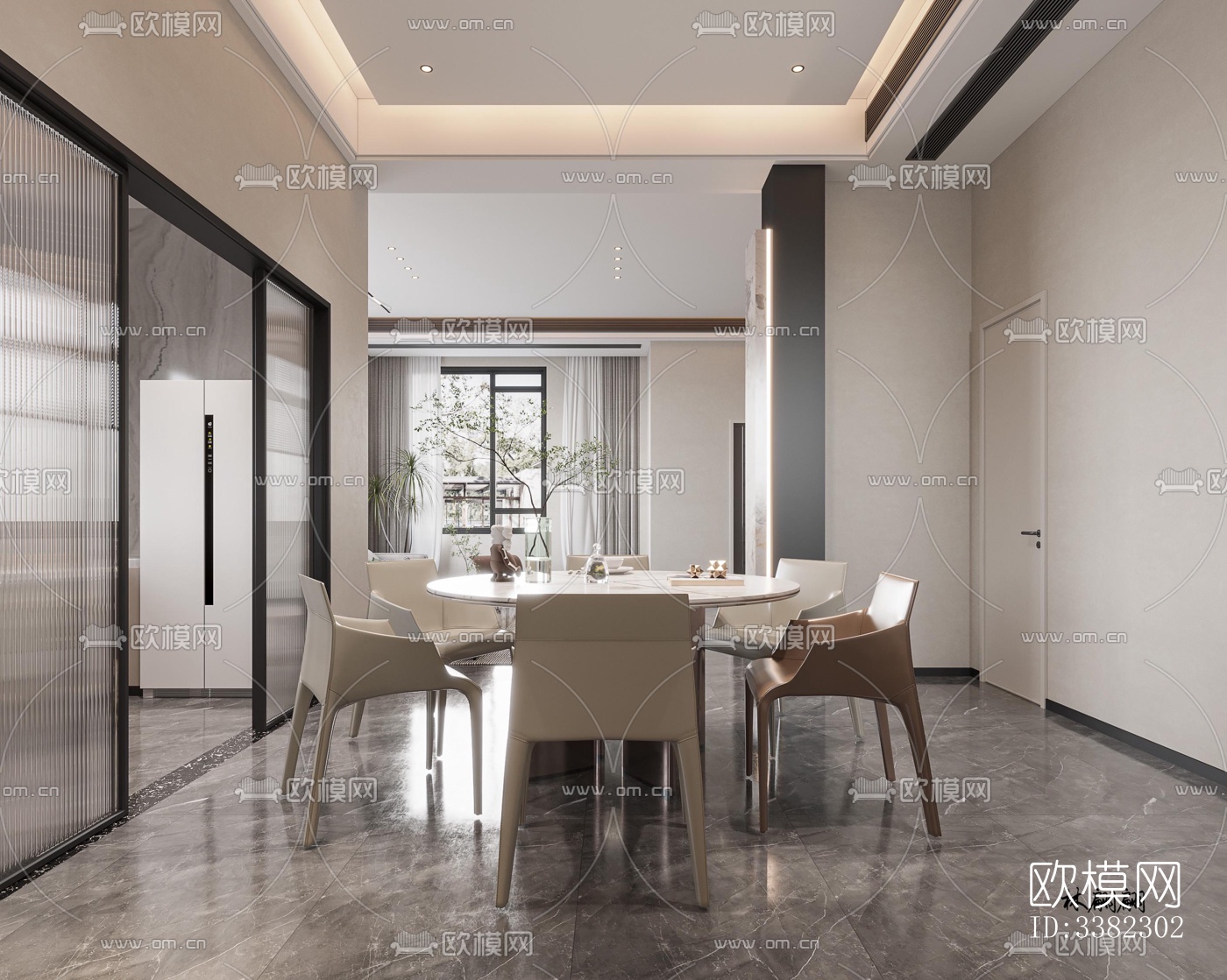 现代别墅效果图下载（渲染图3）