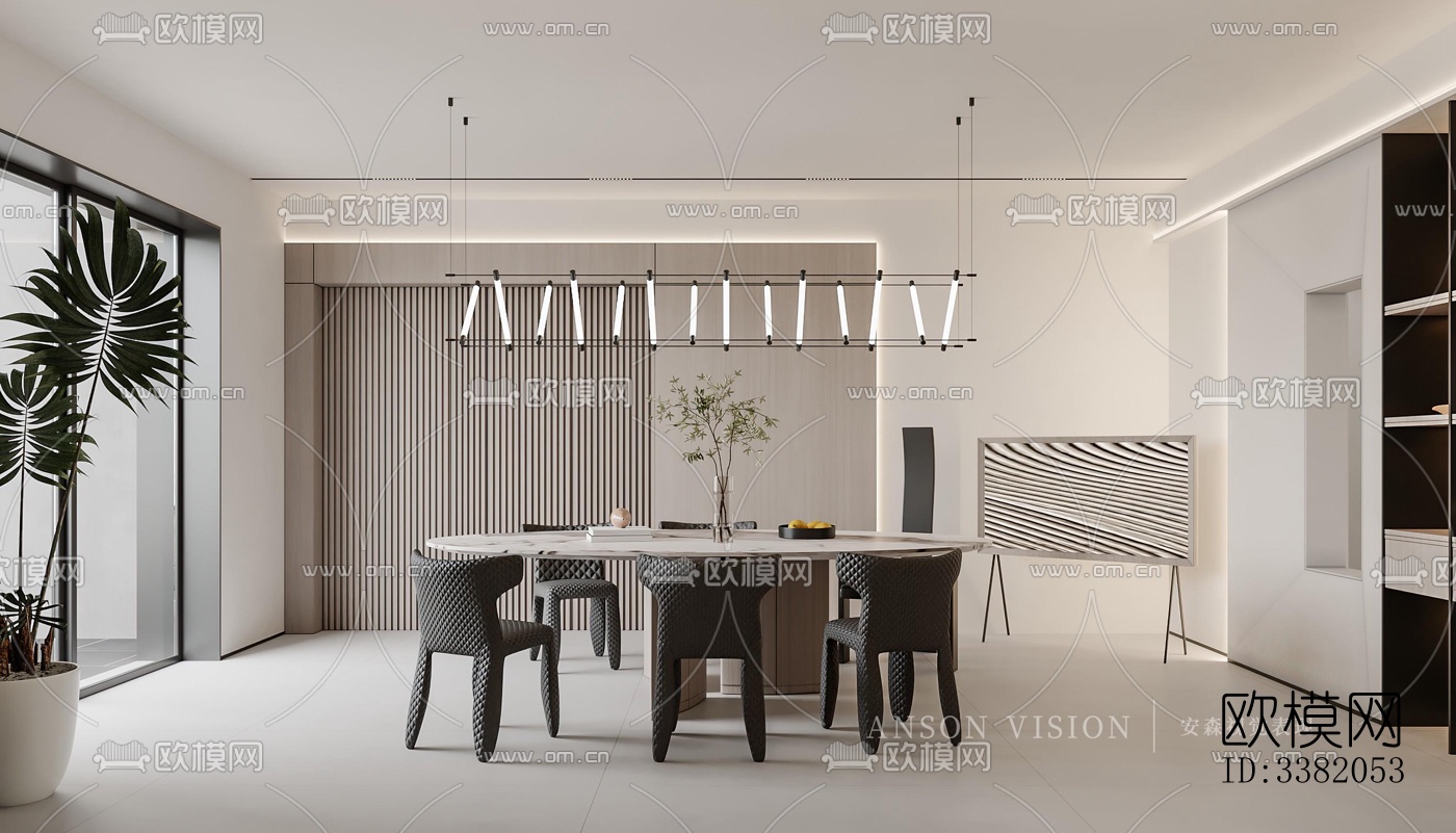 现代别墅效果图下载（渲染图9）