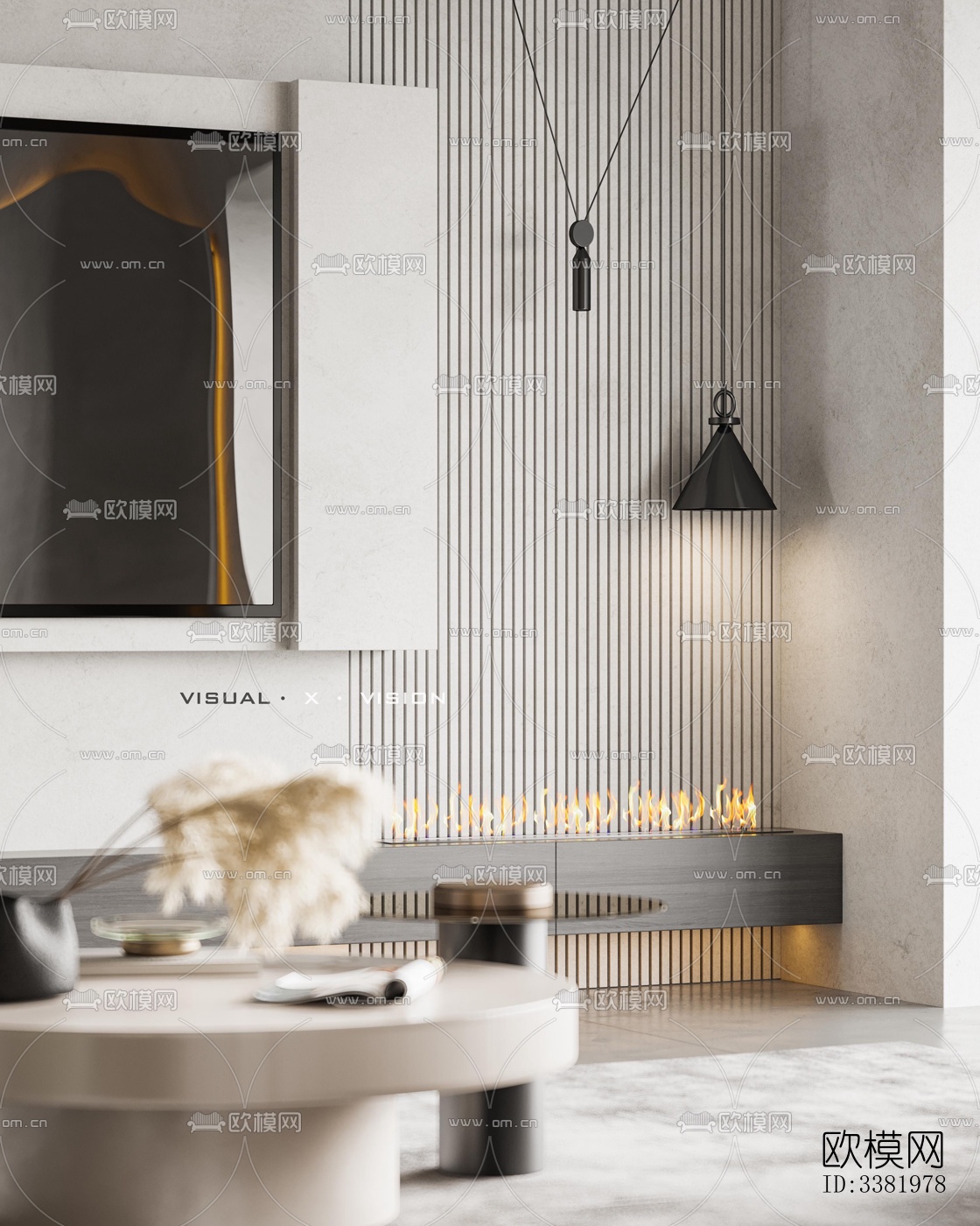 现代别墅效果图下载（渲染图1）