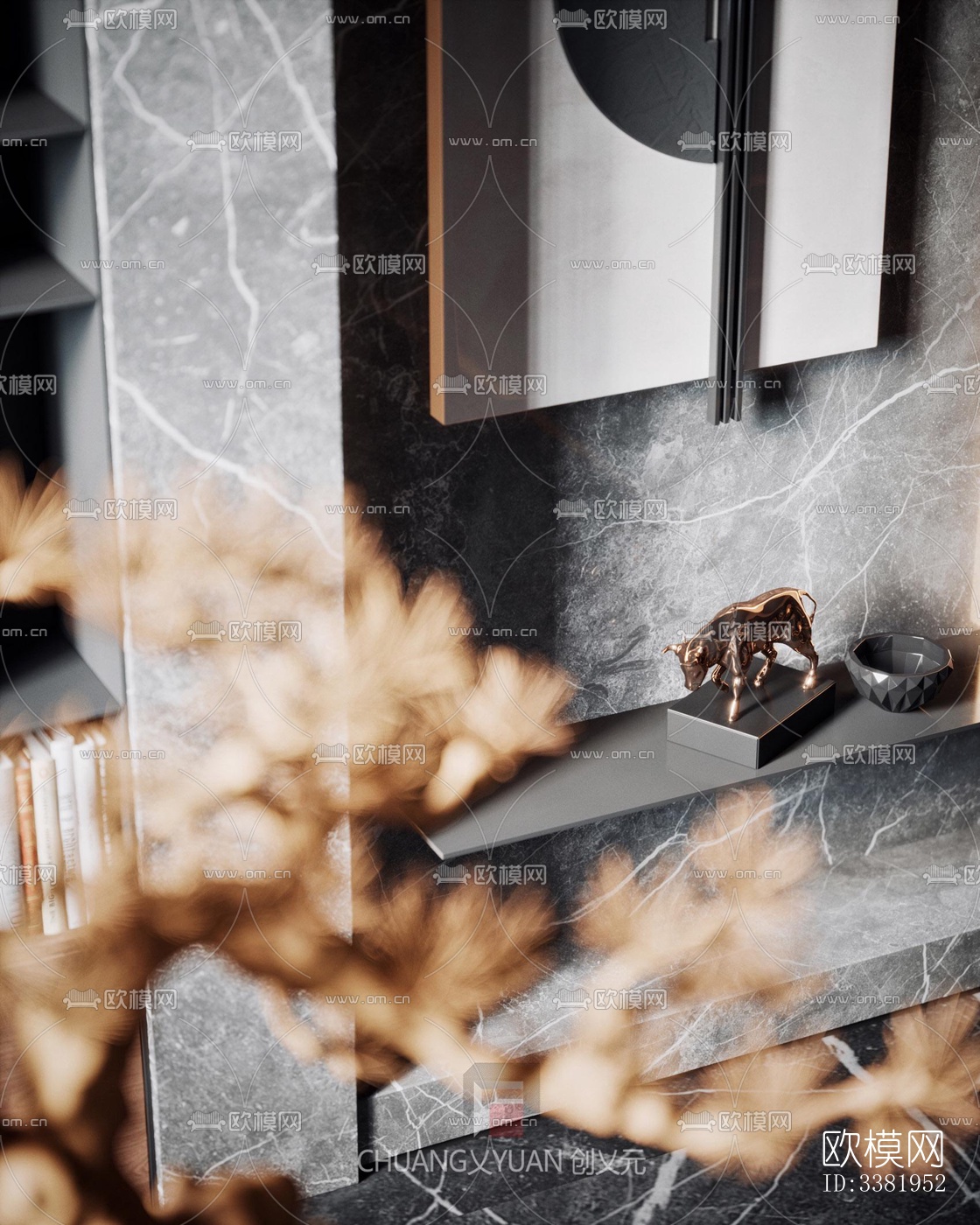 现代别墅效果图下载（渲染图8）