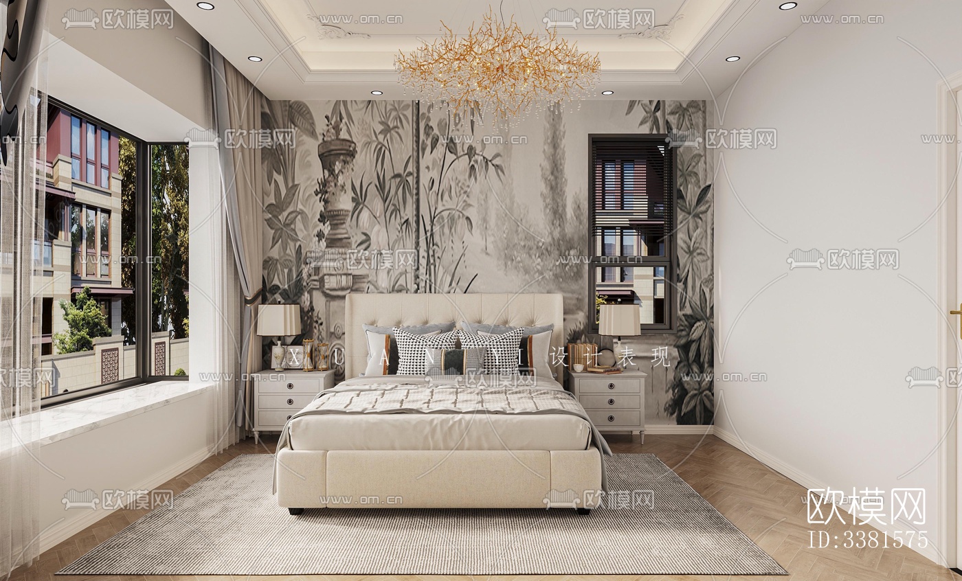 现代别墅效果图下载（渲染图6）