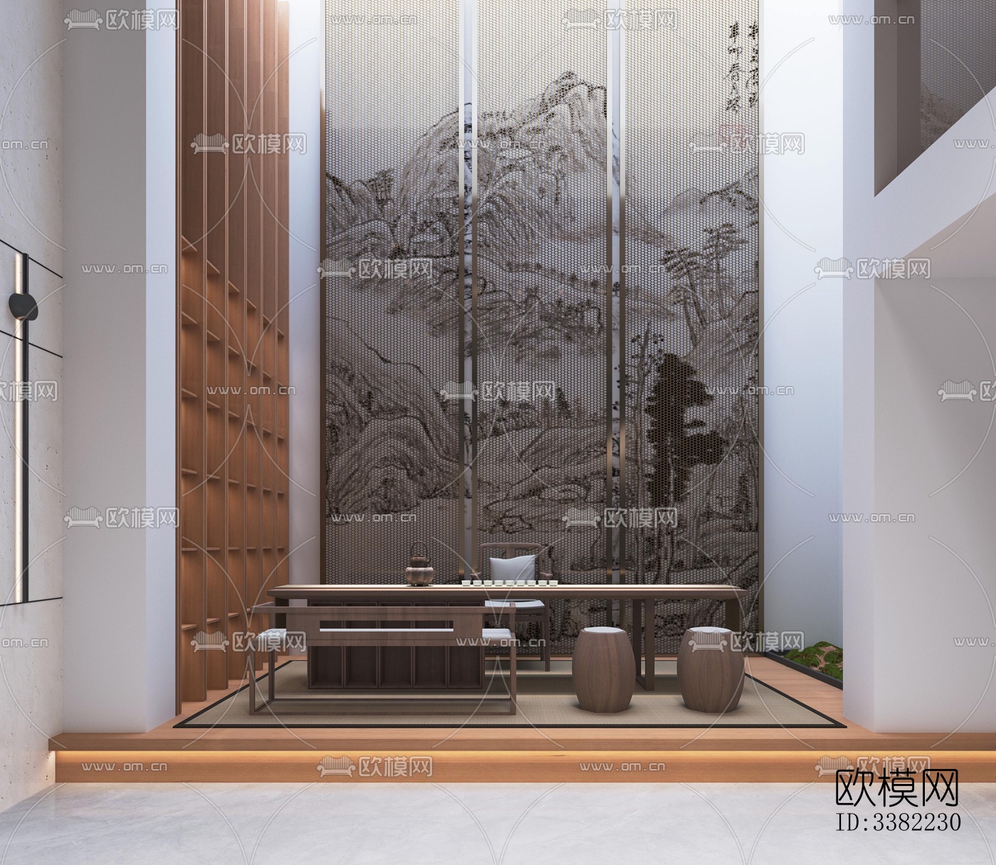 现代别墅效果图下载（渲染图9）