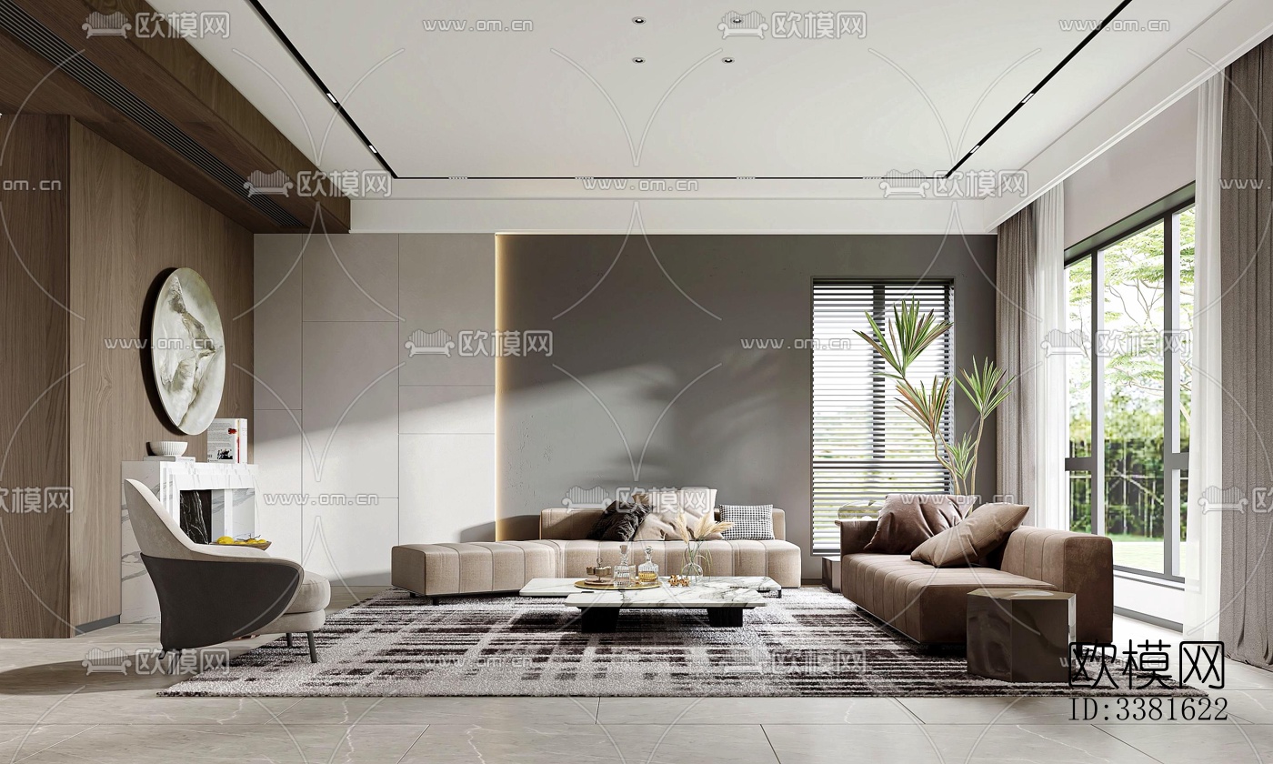 现代别墅效果图下载（渲染图6）