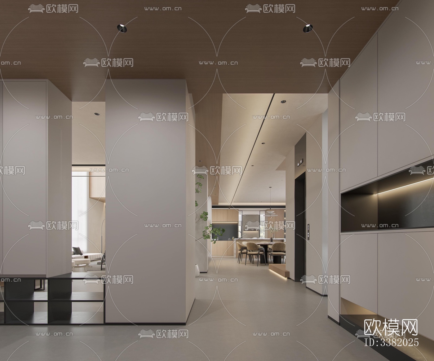 现代别墅效果图下载（渲染图15）