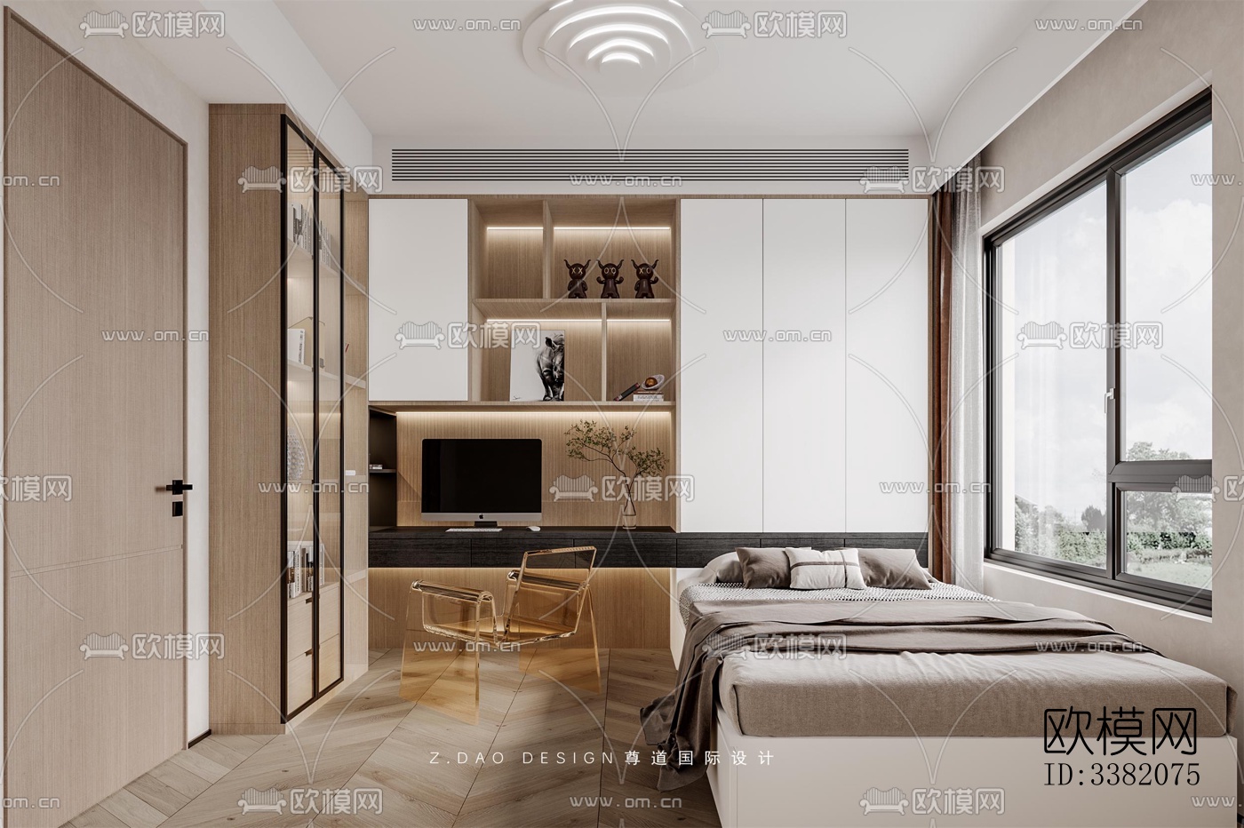 现代别墅效果图下载（渲染图4）