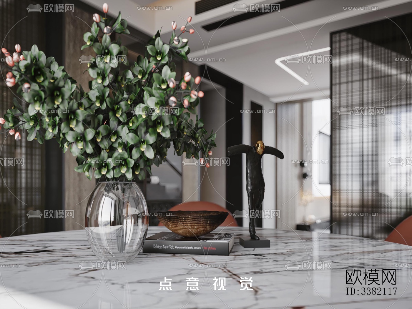 现代别墅效果图下载（渲染图9）