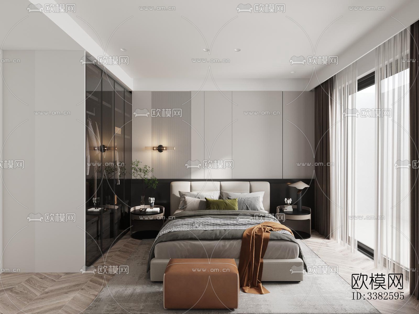 现代别墅效果图下载（渲染图3）