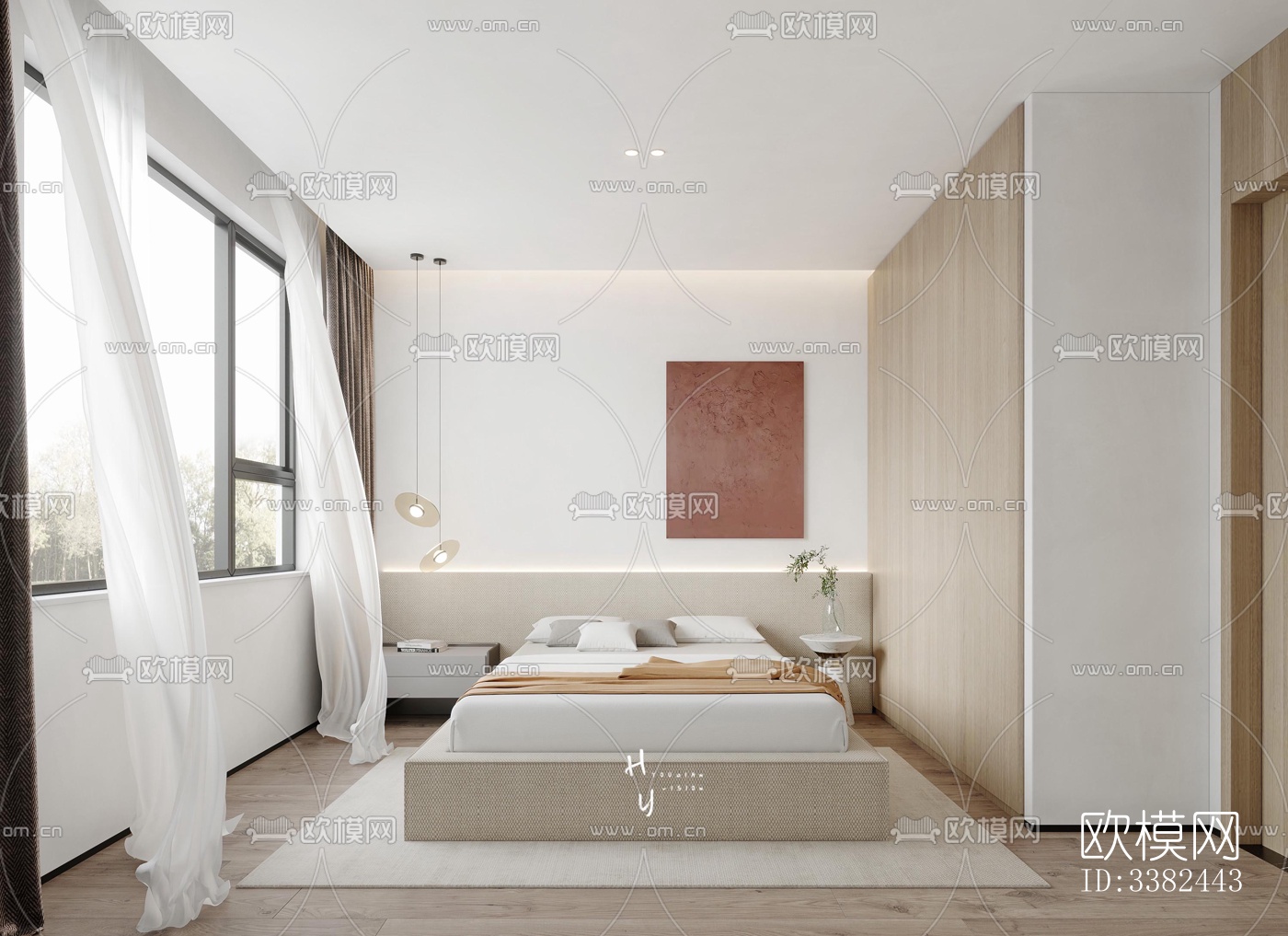 现代别墅效果图下载（渲染图7）