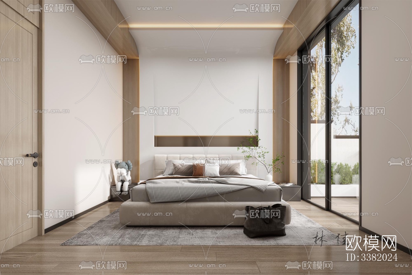 现代别墅效果图下载（渲染图7）