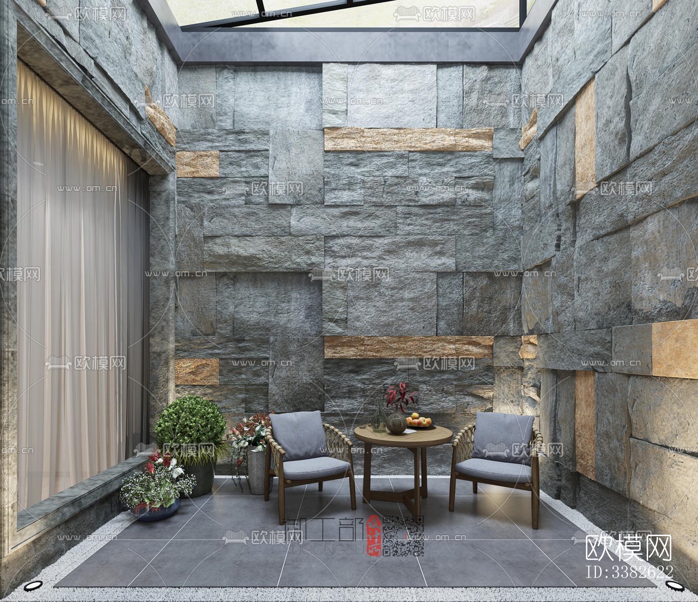 现代别墅效果图下载（渲染图5）