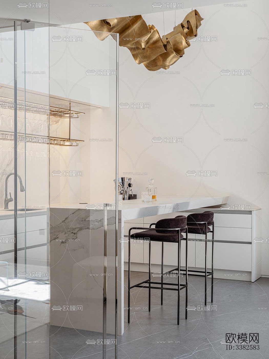 现代别墅效果图下载（渲染图2）