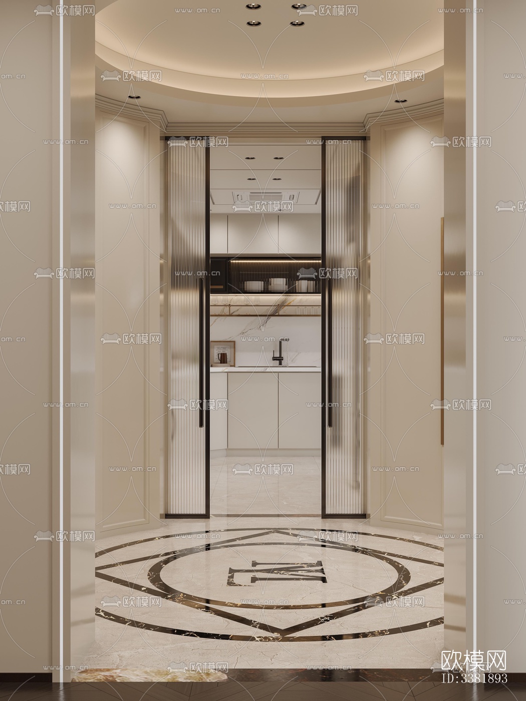 现代别墅效果图下载（渲染图12）