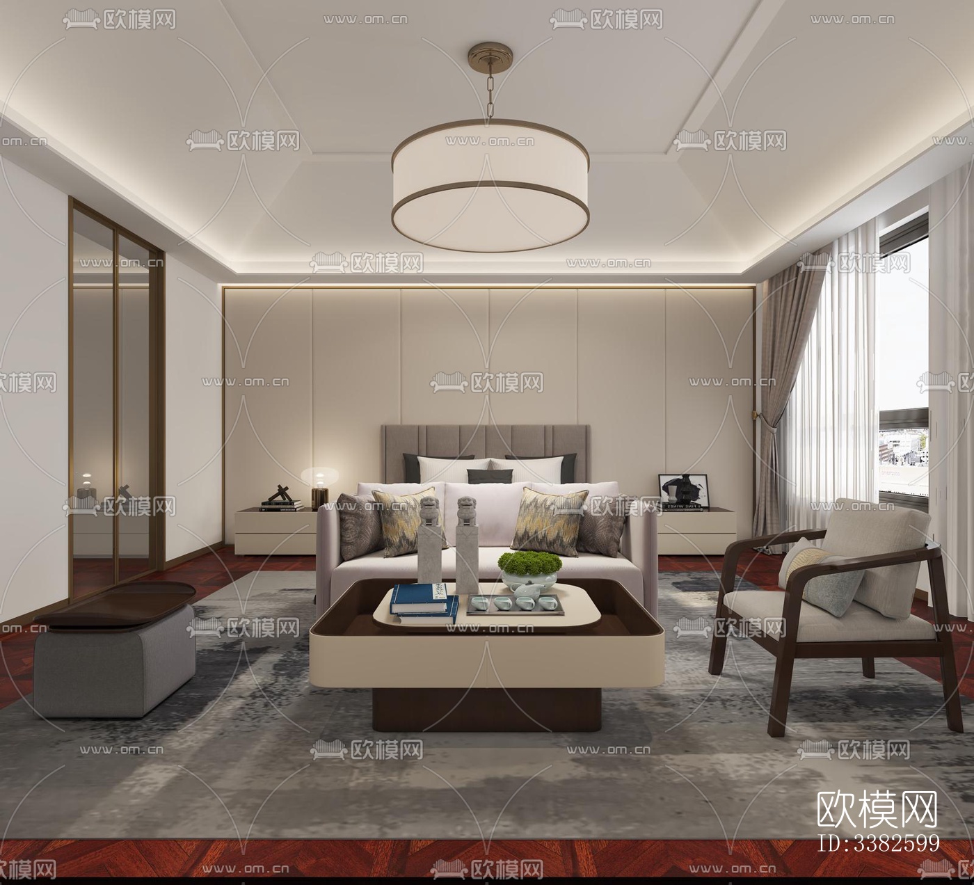 现代别墅效果图下载（渲染图6）