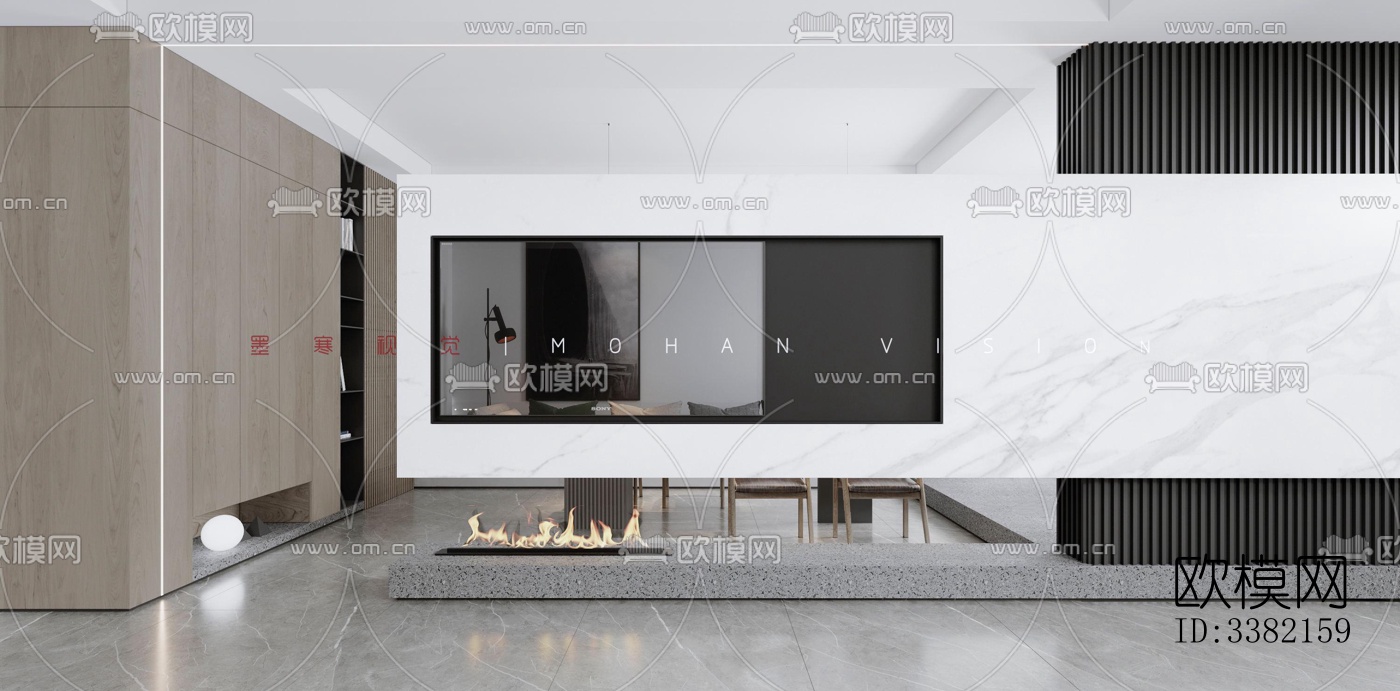 现代别墅效果图下载（渲染图8）