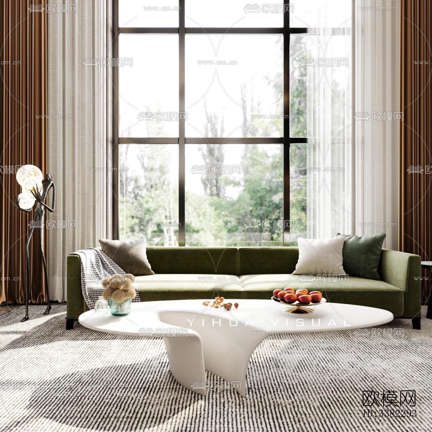 现代别墅效果图下载（渲染图11）