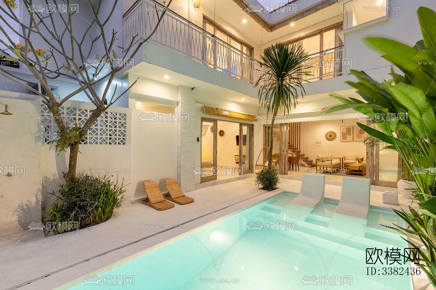 现代别墅效果图下载（渲染图9）