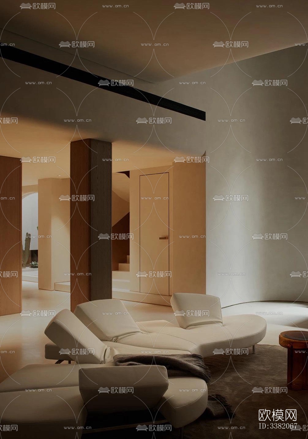 现代别墅效果图下载（渲染图6）