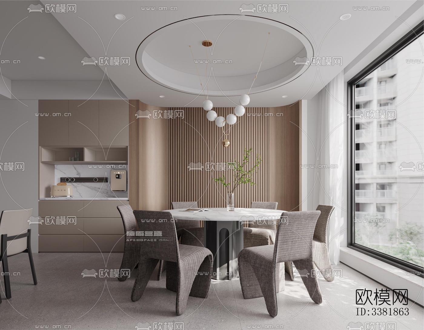 现代别墅效果图下载（渲染图13）