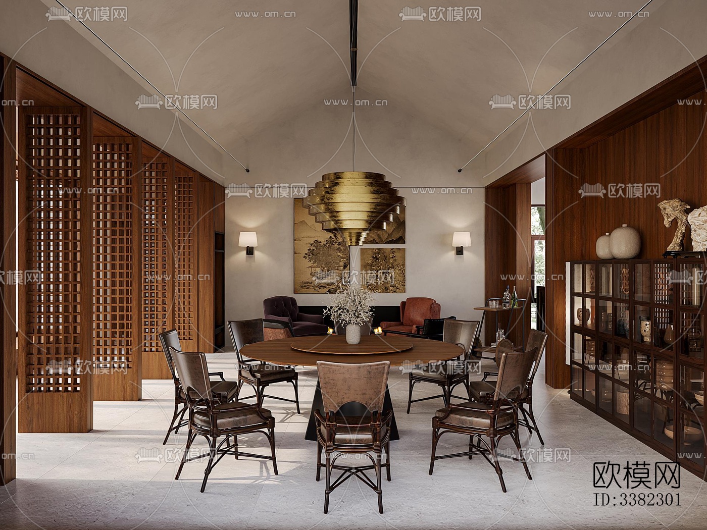 现代别墅效果图下载（渲染图14）