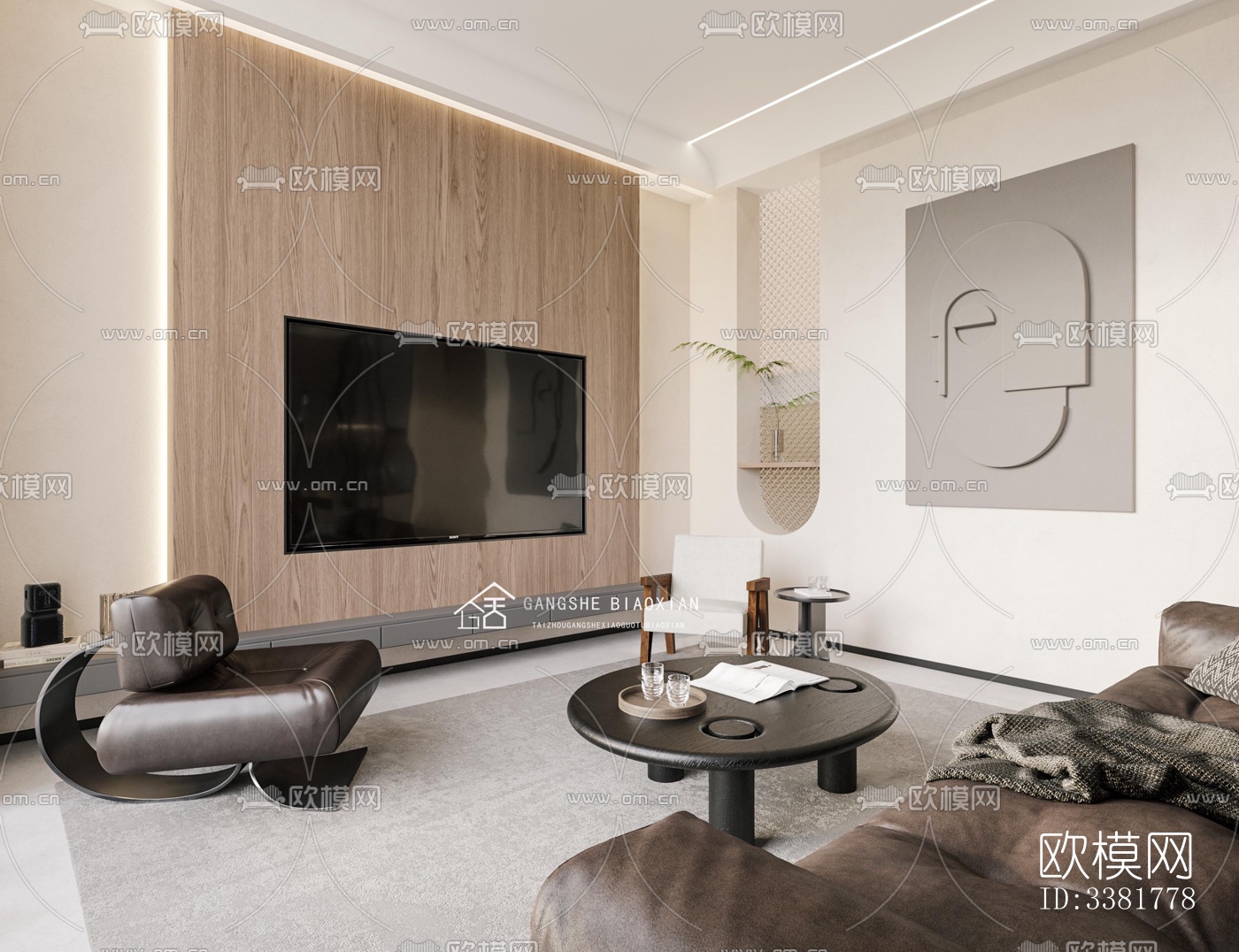 现代别墅效果图下载（渲染图3）