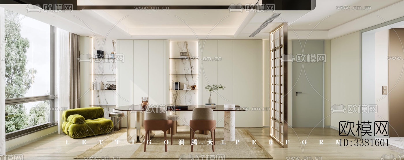 现代别墅效果图下载（渲染图11）