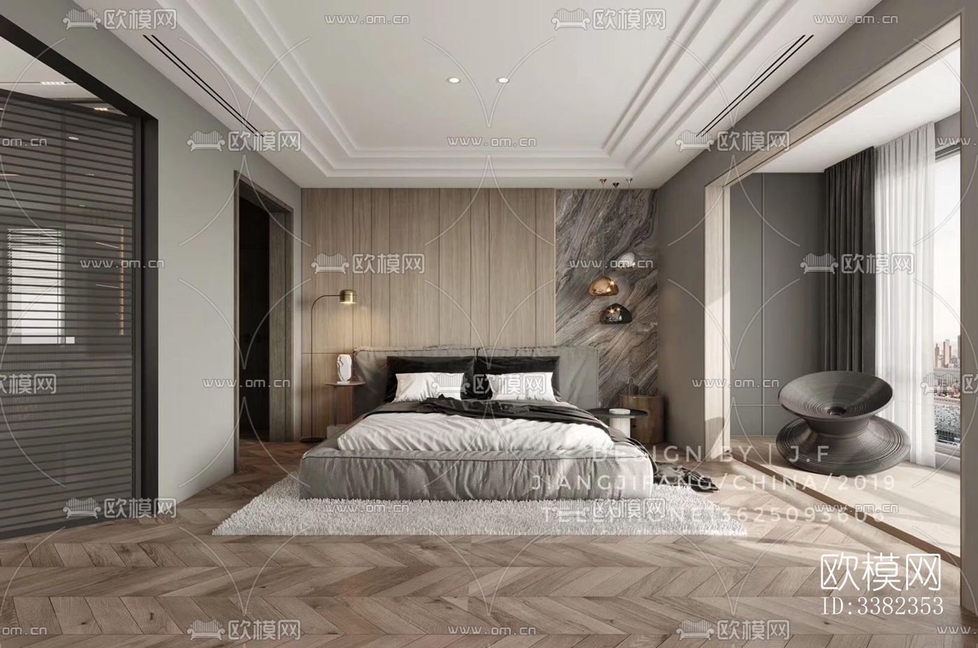 现代别墅效果图下载（渲染图8）