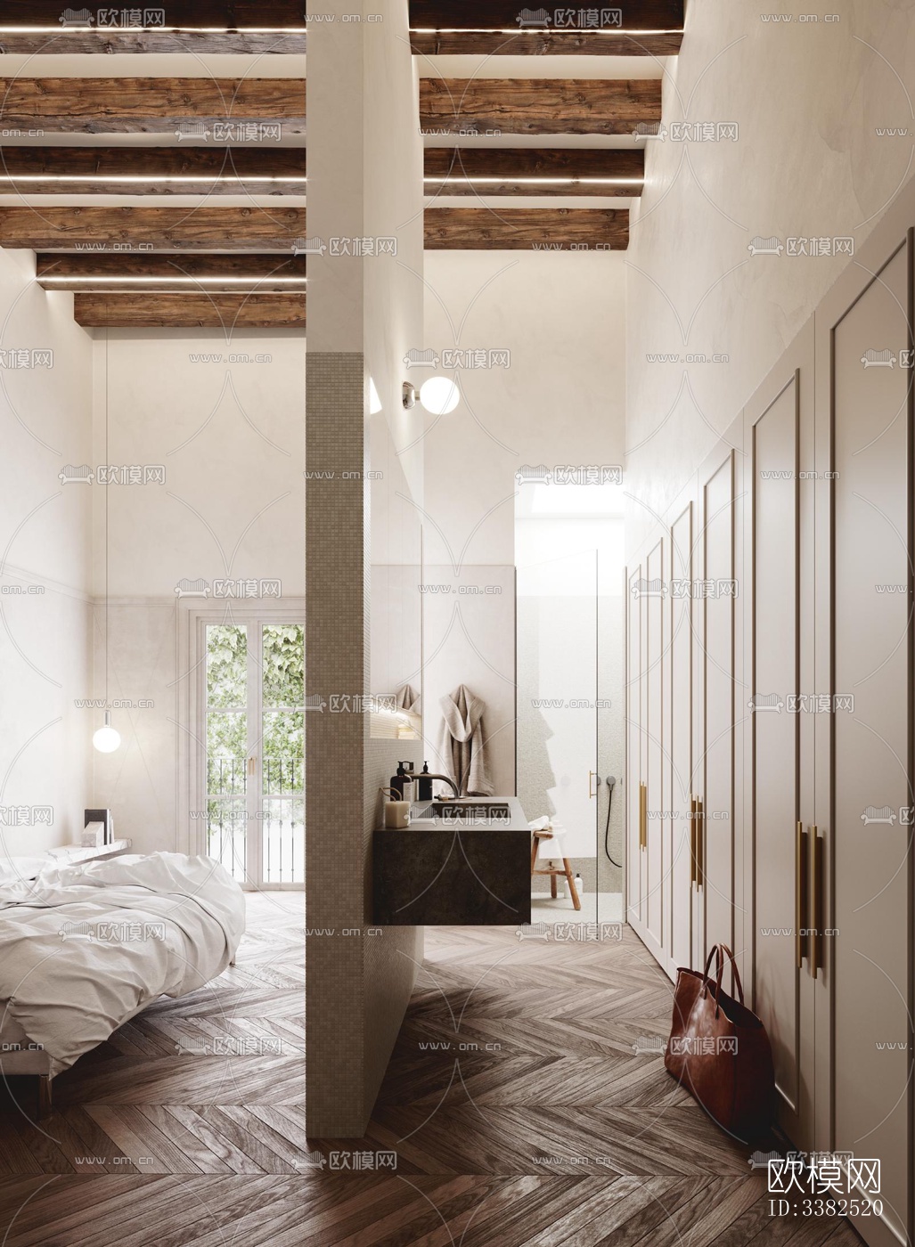 现代别墅效果图下载（渲染图16）