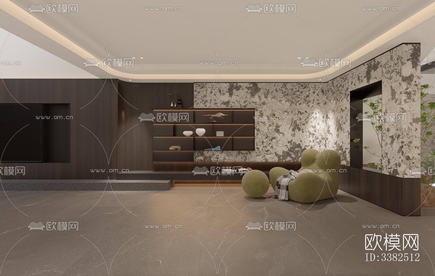 现代别墅效果图下载（渲染图10）