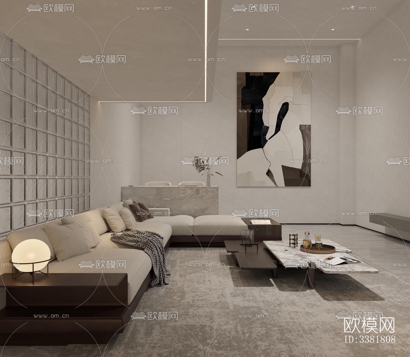 现代别墅效果图下载（渲染图5）