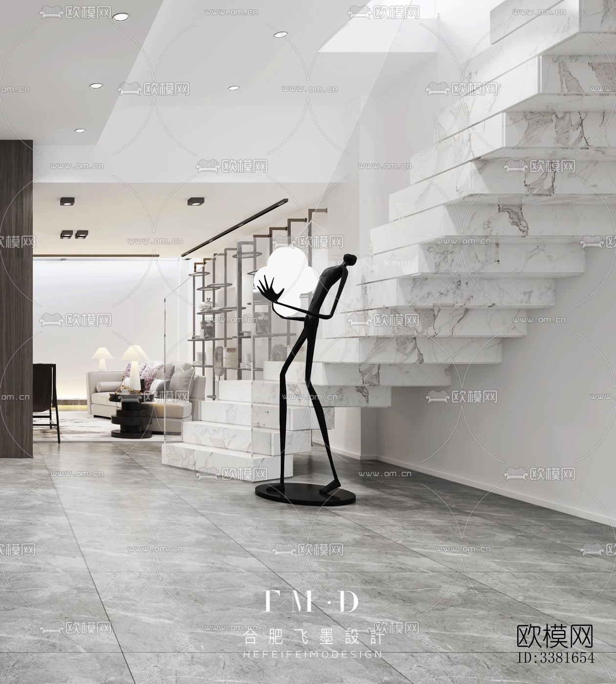 现代别墅效果图下载（渲染图14）