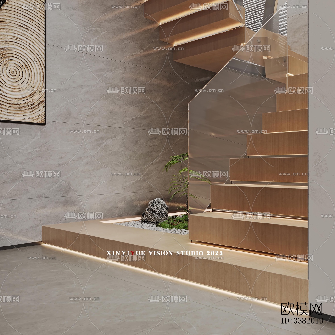 现代别墅效果图下载（渲染图9）