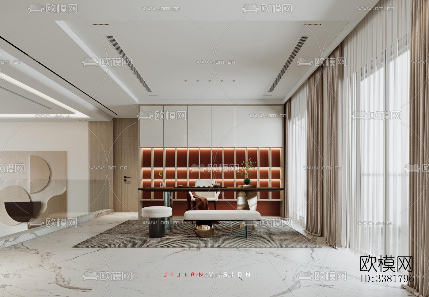 现代别墅效果图下载（渲染图13）