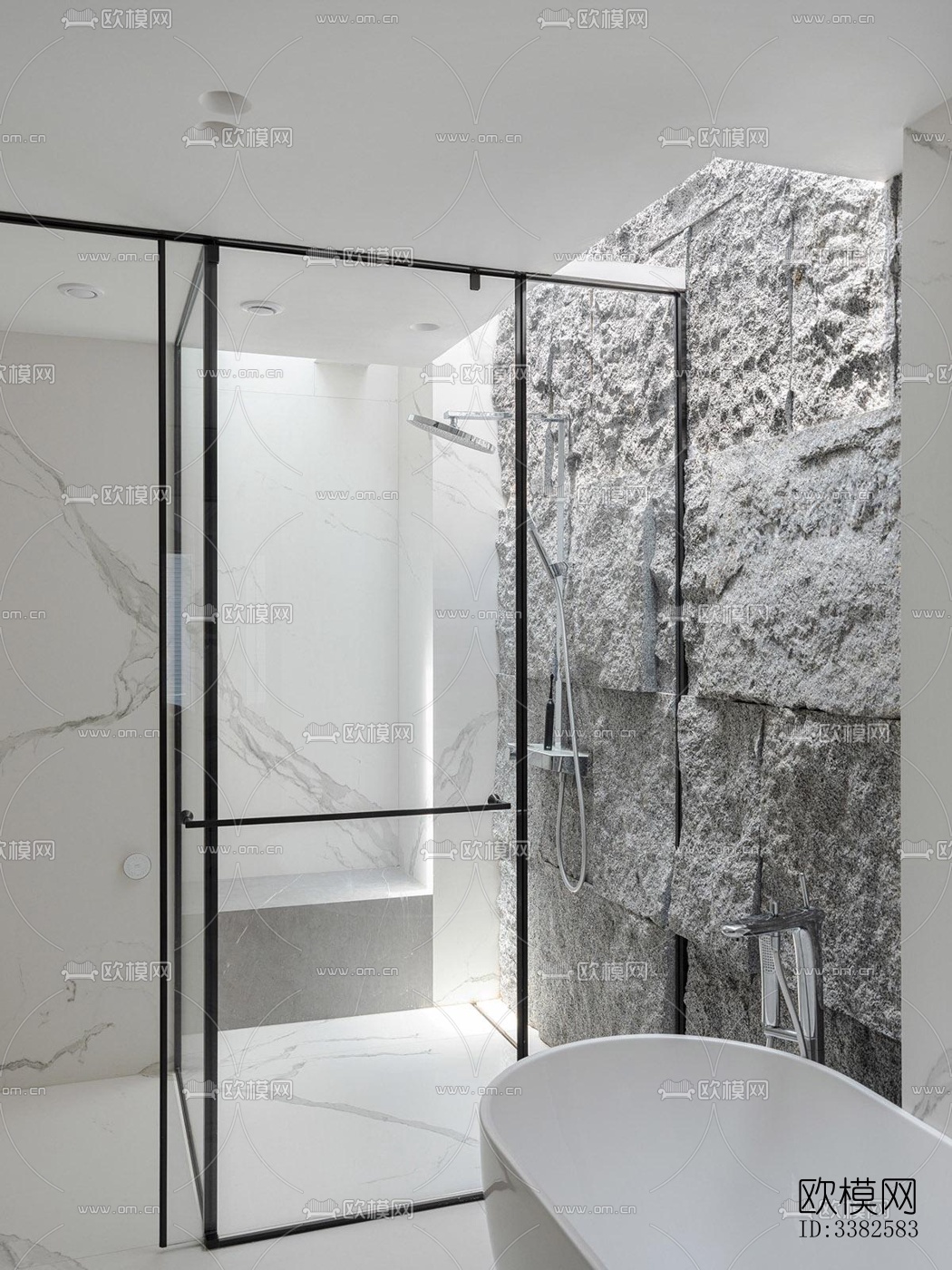 现代别墅效果图下载（渲染图17）