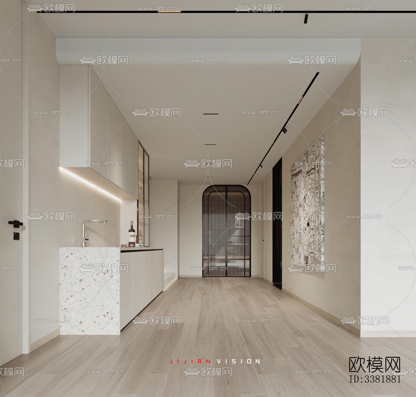 现代别墅效果图下载（渲染图2）