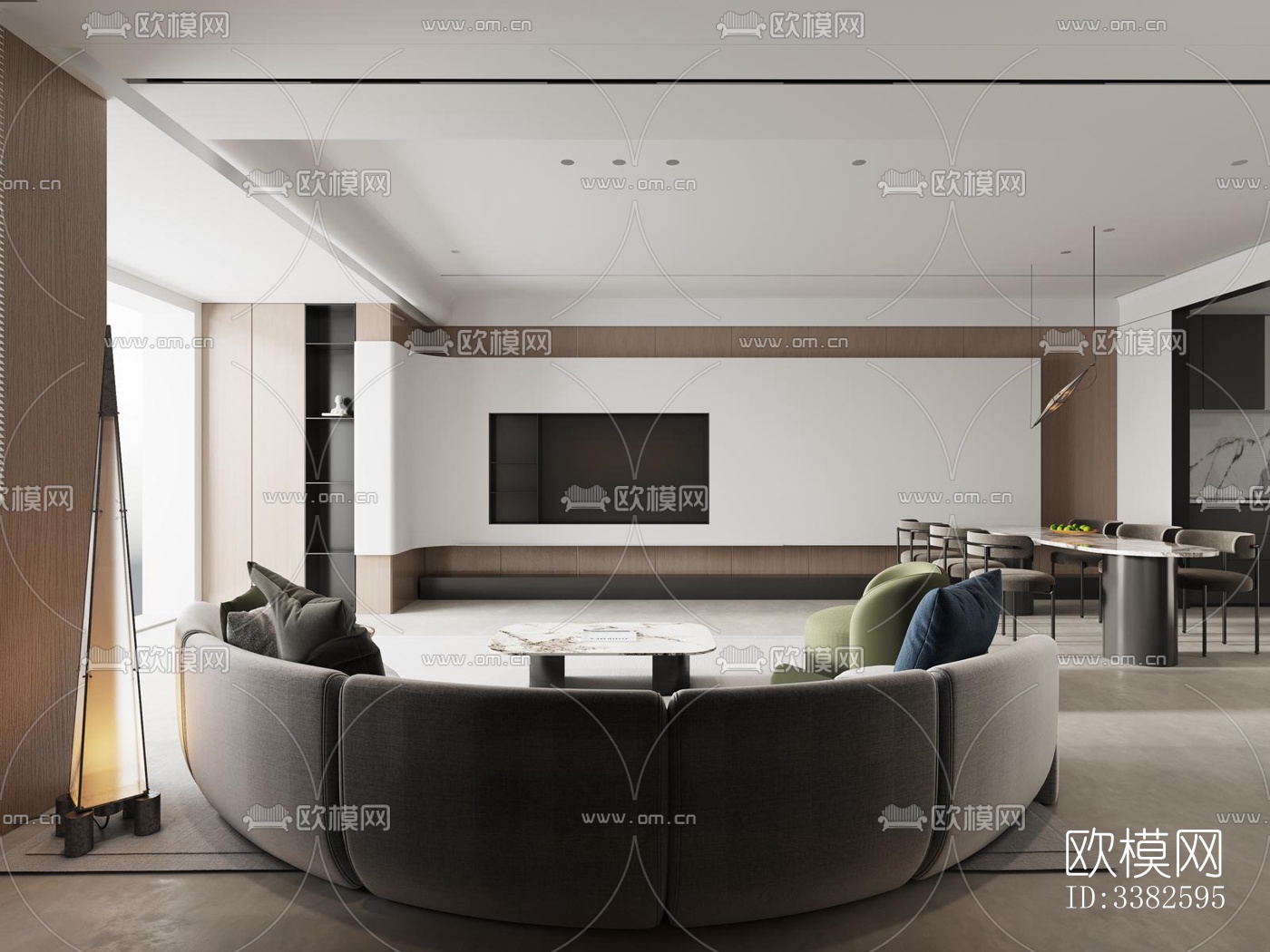 现代别墅效果图下载（渲染图10）