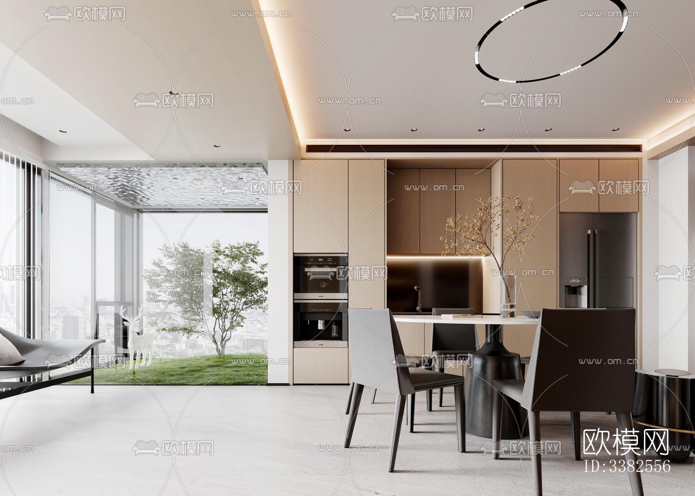 现代别墅效果图下载（渲染图3）