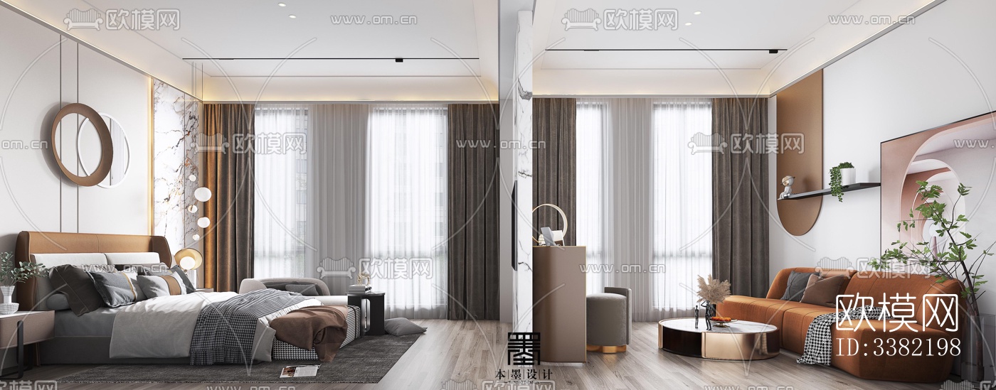 现代别墅效果图下载（渲染图7）