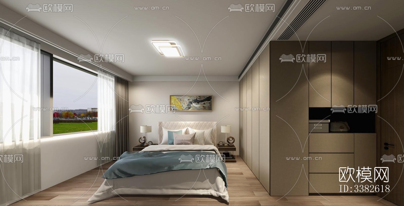 现代别墅效果图下载（渲染图10）