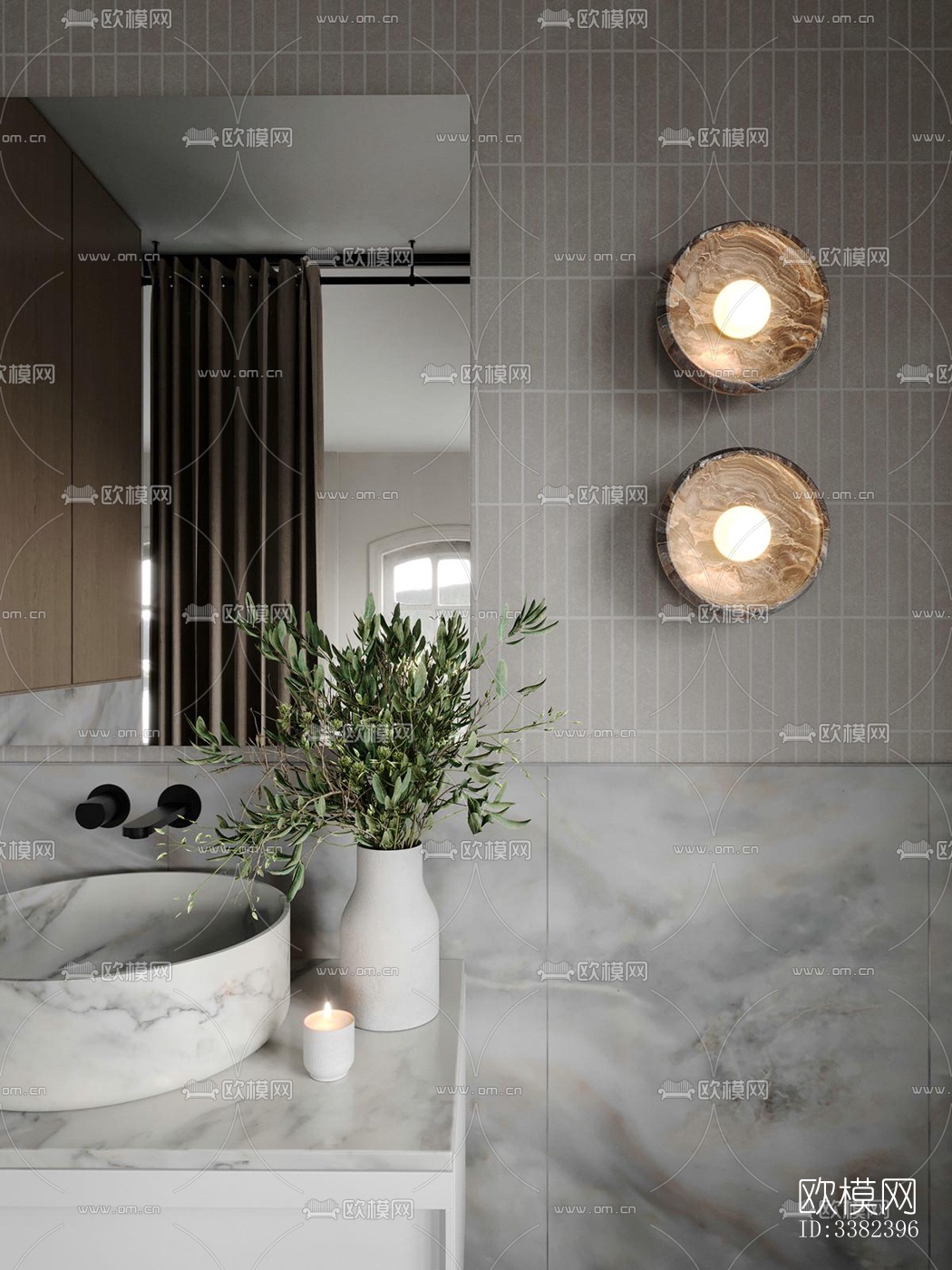 现代别墅效果图下载（渲染图12）