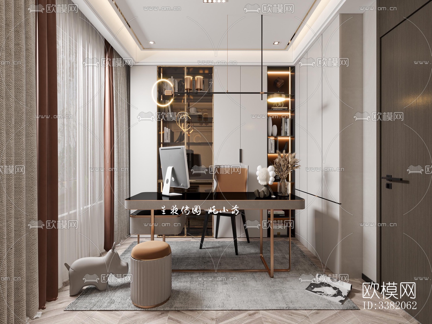 现代别墅效果图下载（渲染图5）