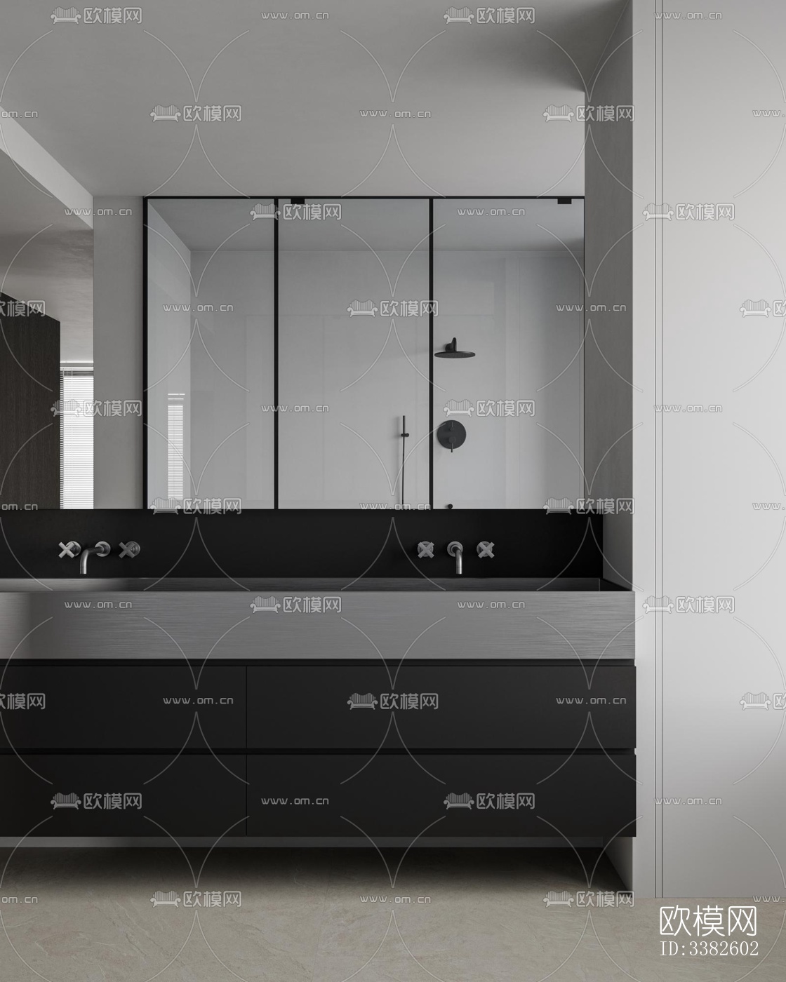 现代别墅效果图下载（渲染图5）