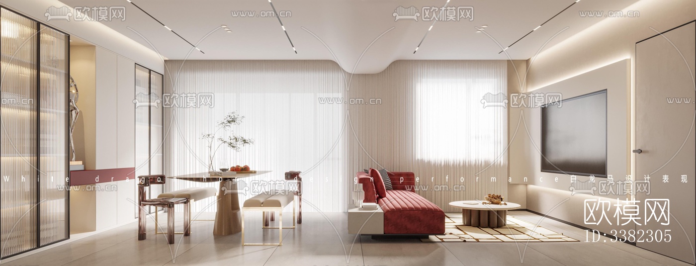 现代别墅效果图下载（渲染图7）