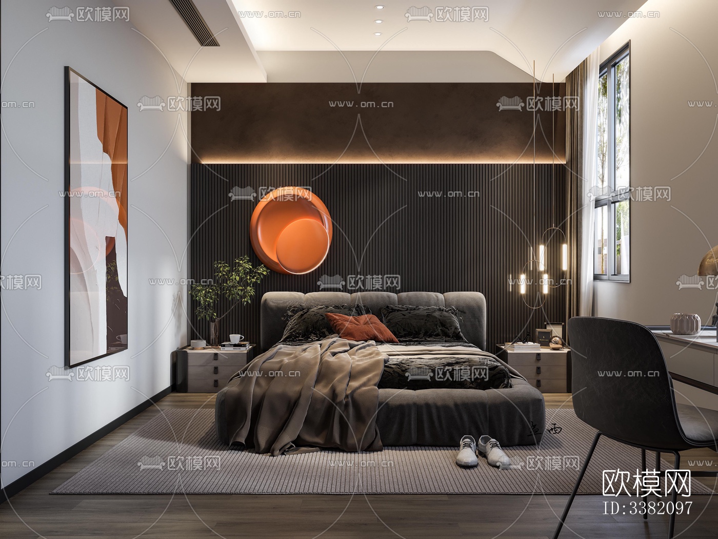 现代别墅效果图下载（渲染图10）