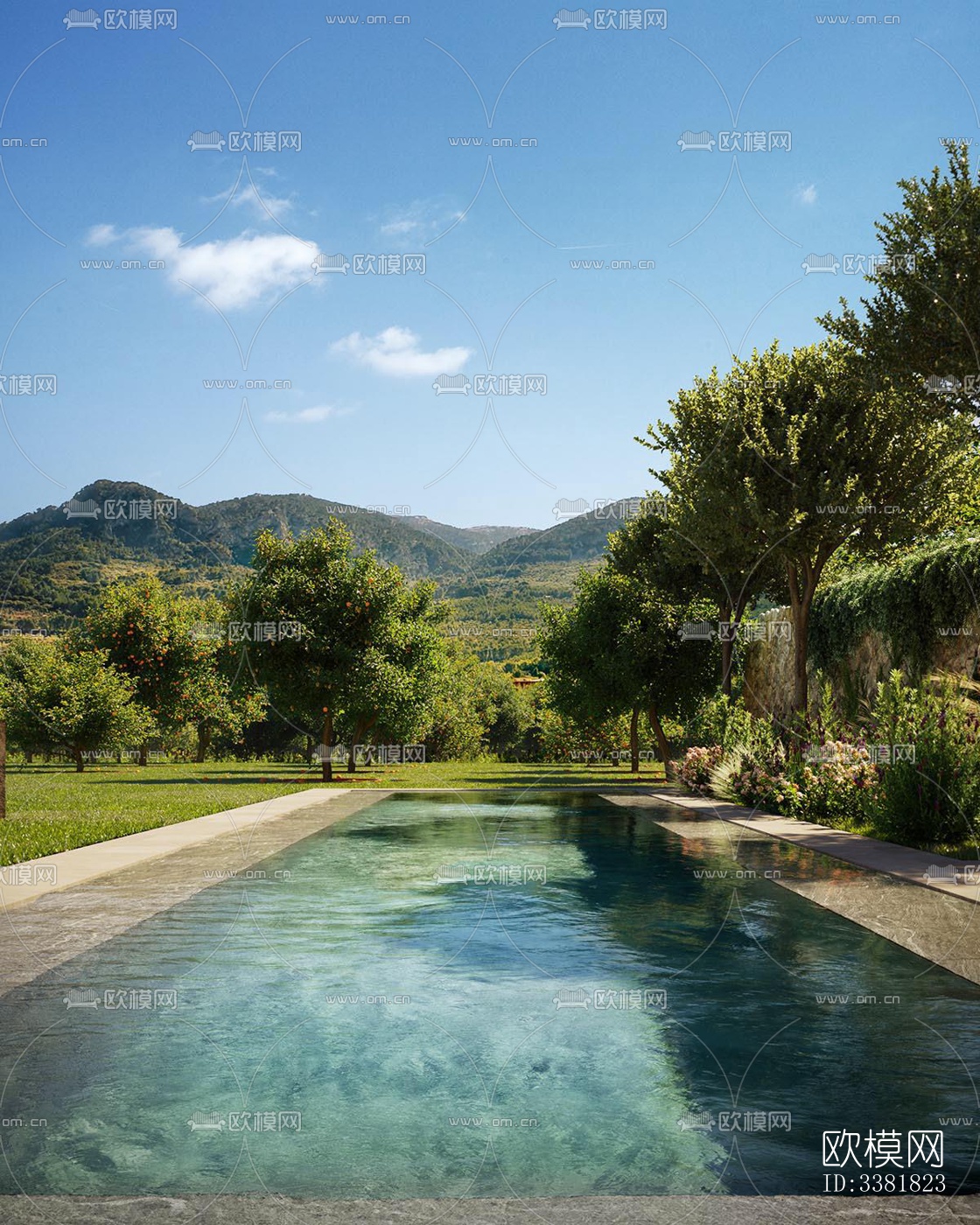 现代别墅效果图下载（渲染图2）